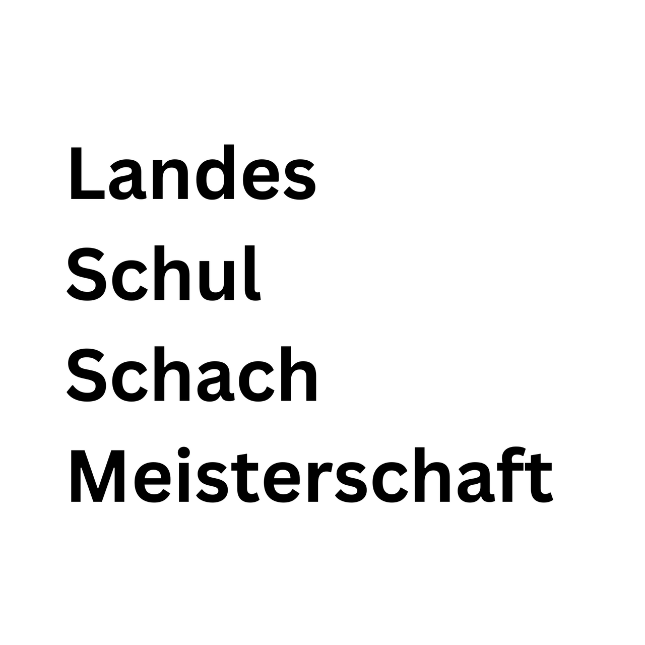 Die Landesschulschachmeisterschaften ist ein jährliches Schachturnier, bei denen Schulteams gegen einander antreten.
